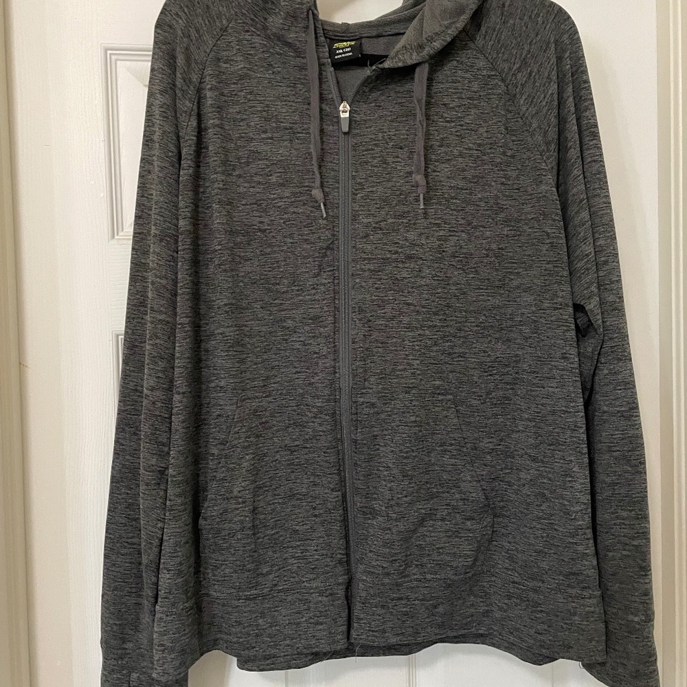 Lightweight black hoodie Athletic Works women’s XXL so comfy with thumb holes